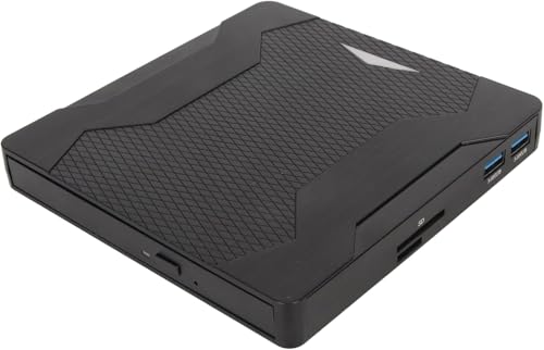 Image of External DVD Drive Player, USB 3.0 USB-C Portable CD /DVD + /-RW Disk Burner, ROM Reader Writer for Laptop Desktop PC (XD008)