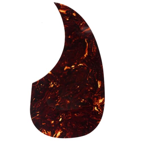 Musiclily Oversize Acoustic Guitar Self-adhesive Pickguard for Martin D28 Style guitar, Tortoise...
