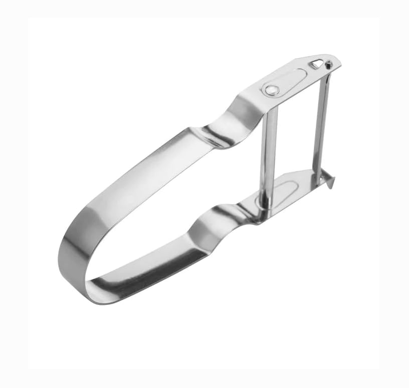 CIV 11cm Steel Peeler Fruit Vegetable Peeler Ergonomic Handle Smooth Cut - Image 2