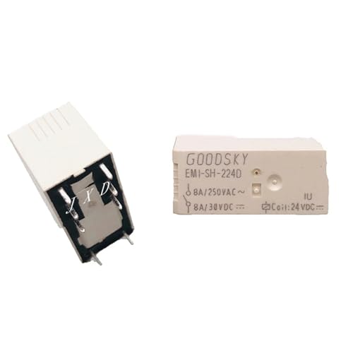 Relais 24 V EMISH224D commuteur de puissance 8 A pour automatisme