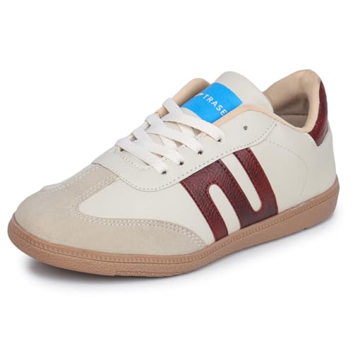 Image of TRASE Casual Sneaker Shoes for Women | Soft Cushioned Insole | Sneakers for Woman | Lightweight | Comfortable | Stylish, Trendy Girls and Women Sneakers with Laces