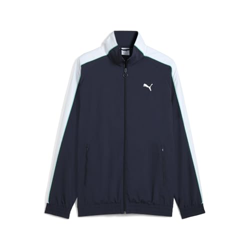PUMA Mens T7 Oversized Athletic Outerwear Casual - Blue