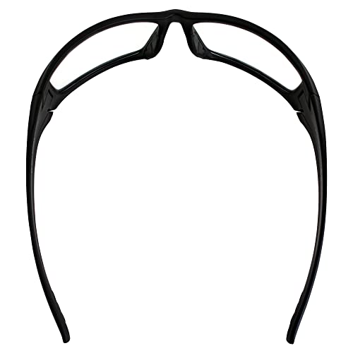 Epoch Eyewear Liberator Golf Sport Sunglasses Black Frame Clear Polycarbonate Lens4