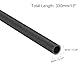QUARKZMAN 1 Stück Kohlefaserrohr 6 x 8 x 330 mm, matte Oberfläche, 3K gewickelter reiner Kohlenstoff Rundrohr für RC Flugzeug Multicopter Quadcopter