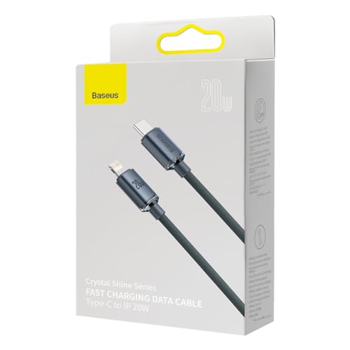 Cabo Lightning Usb-c (type-c) Pd 20w 2m Baseus Compatível com iPhone iPad