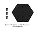 DS. DISTINCTIVE STYLE Action Figure Stand 12 Inch Connectable Metal Toy Stand for 1/6 and1/9 Scale Figures