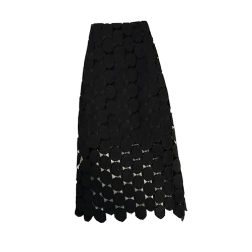 LIXINGHEITANG Mid-Length Skirt Women Summer Waisted Slim A-line Skirts