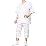 [KYOETSU] [キョウエツ] 肌襦袢 肌着 3点セット(肌襦袢、ステテコ、足袋) 男性 メンズ (肌着 L ＋ 足袋 27.0cm)