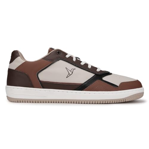 Image of YOHO Colored PU Fashion Sneaker for Men | Comfortable Shoes | Cushioned Insole | Quick-wear Elastic Laces | Lightweight | Dynamic Feet Support | Fashionable | Stylish | Modern