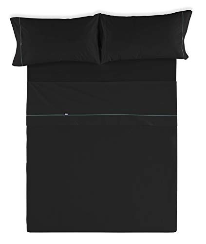 Housse de couette coton Banús café de lit 140 cm, l'excellence textile - 3
