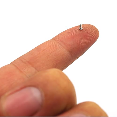 HVAZI 12 Kinds M1 M1.2 M1.4 M1.6 Small Screws Assortment Kit