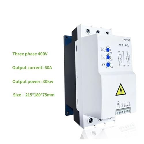 Ficha técnica AMEHRU Arrancador de Motor Suave Bomba de Agua de 380 V microprotección con Bypass Incorporado Arranque Suave de 55 kW Three-phase 55kw - Fernando Cortés