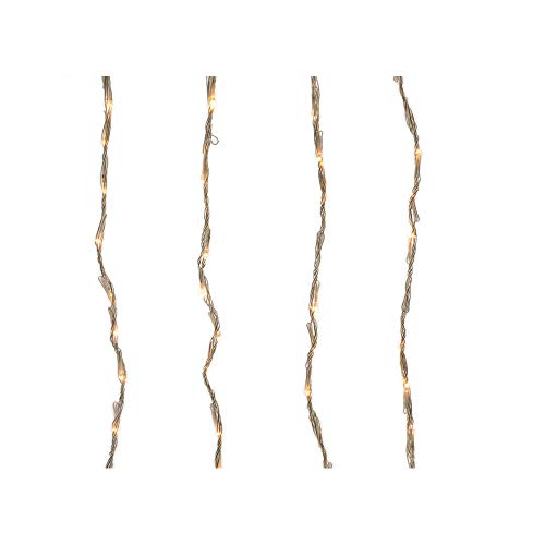Rideau LED balcon haut de gamme 2x1m éclairage blanc chaud chic - 2