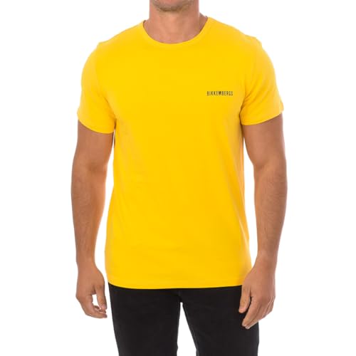 T-shirt stretch Bikkembergs homme coupe ajustée confortable dos imprimé