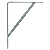 Staffa Per Mensola In Acciaio 30 Cm | Reggimensola In Acciaio - Foto 5