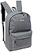 JCB Rucksack für Schule, Arbeit, Reisen, Flugzeug, Handgepäck, grau (Grau) - JCBR15