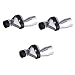 OSALADI 3pcs Adjustable Focus Telescope Aluminum Alloy Telescope Optical Telescope Monocular