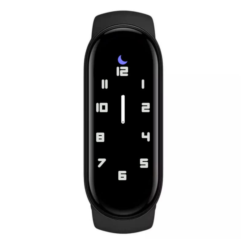 Exxelo M8 Smart Watch Band – Fitness Heart Rate Monitor with Activity Tracker, Waterproof Design, Steps Counter, Calorie Counter, and BP Monitor for Unisex