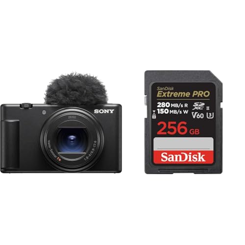SONY(\j[) RpNgfW^J VLOGCAM VlogpJ ZV-1II EBhXN[t Y[Y ubN ZV-1M2 B + y TfBXN Ki z SDJ[h 256GB SDXC Class10 UHS-II