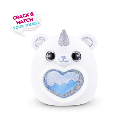 Rainbocorns Eggzania Frozencorn Mania (SNOWBELLA) von ZURU, Plüschspielzeug zum Sammeln für Mädchen ab 3 Jahren, Polar Bear
