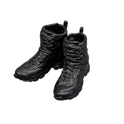 Bottes Rugged Miniatures Échelle 1/12 avec tirants arrière haute précision