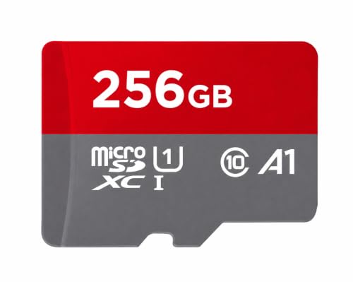 Image of 256GB microSDXC Memory Card, Class 10, U1, A1, High Speed up to 140MB /s