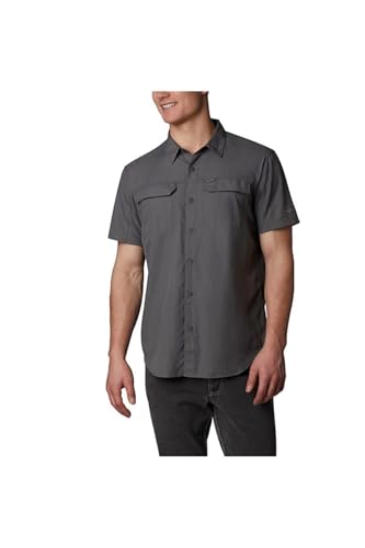 Image of Columbia Men Omni-Shade Silver Ridge 2.0 Shirt for Hiking | Trekking | Camping | Safari | Sun Protection