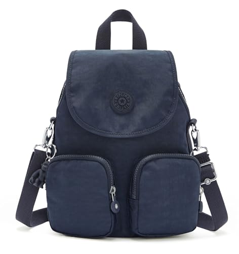 Kipling Firefly Up Mochila Pequeña (Convertible en Bandolera), Blue Bleu 2 (Azul)