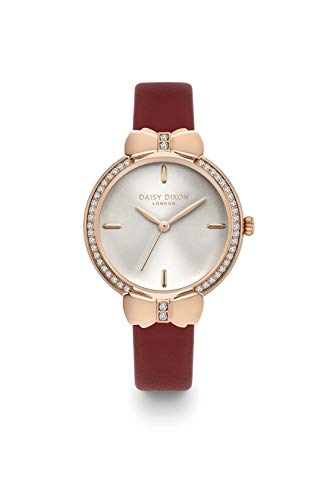 Daisy Dixon Analog Red Dial Women’s Watch-D DD156RRG