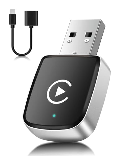 Adaptateur CarPlay sans fil Bluetooth 5.3 pour une connexion instantanée en voiture