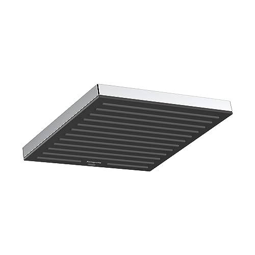 hansgrohe Pulsify E Showerhead 1-Spray PowderRain in Chrome, 2.5 GPM, 24331001