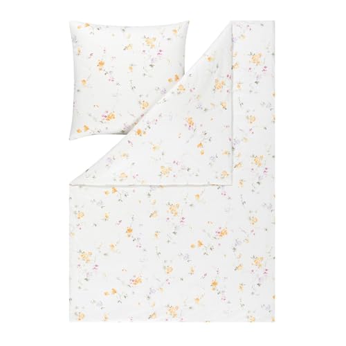 ESTELLA Mako Interlock Jersey Bettwäsche Cassandra orange