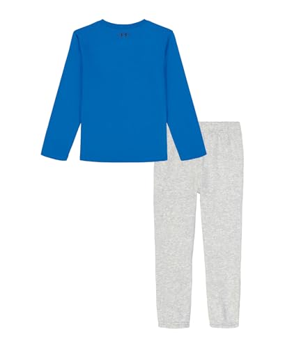 Image of Under Armour Boys' 2-Piece Long Sleeve T-Shirt and Fleece Pants Set, Outdoor Collection