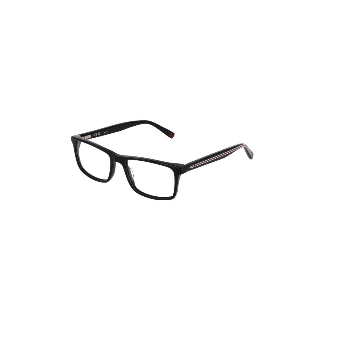 Fila Eyeglass Frame VFI542L Shiny Black Unisex Dziecko Okulary 50/16/135, Shiny Black, 50/16/135