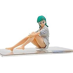 Figuras de acción Dragon Ball Bulma Decoración Muñeca Coche Sentado Muñeca 13cm Acción Personaje Estatua PVC Anime Figuras