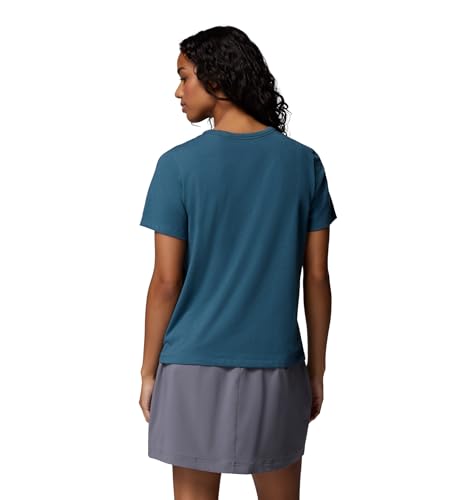 Columbia Sun Trek Damen Kurzarm II, Everblue, 3X – Ansicht 2
