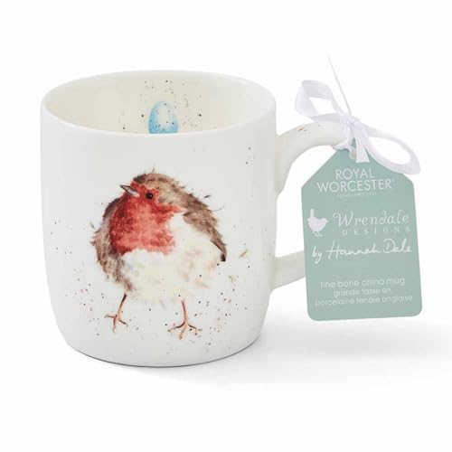 Wrendale by Royal Worcester Garden Friend Robin Single Mug