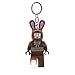 LEGO Classic Chocolate Bunny Keychain Light - 3 Inch Tall Figure (KE180)