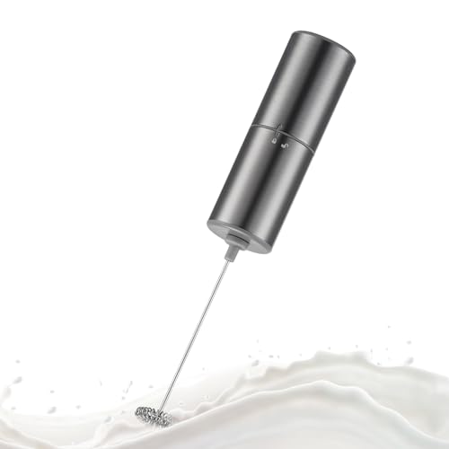 ELMWAY Metallic Milk Frother by ELMWAY â€“ Handheld Bat