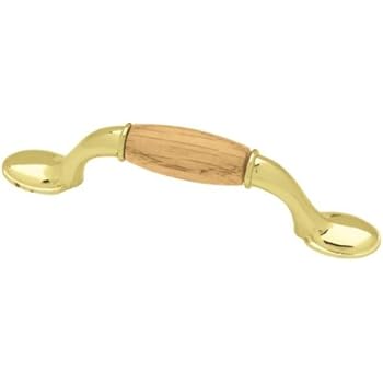 Hickory Hardware P742 Oak Wood Grain Cabinet Pull 3 Inch Oak Cabinet And Furniture Pulls Amazon Com