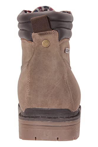 Mountain Warehouse Gorge Mens Casual Thermal Waterproof Outdoor Boots Light Brown 8 M Us Men #TOP2