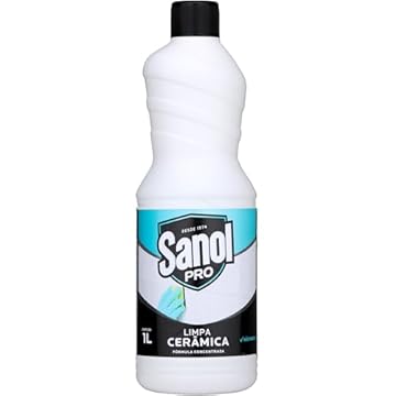 Sanol Pró Limpa Cerâmica 1 Litro Branco