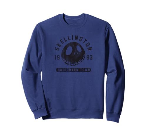 Sweatshirt Jack Disney Nightmare Before Christmas style athlétique pour adulte