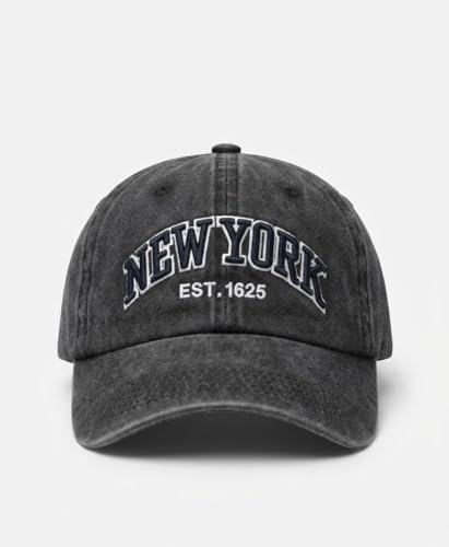 Image of Men's Cotton Baseball Cap, Adjustable Back Closure, Unisex, Casual Style, for Outdoor Lifestyle