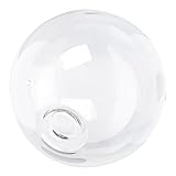 jojofuny 3pcs Chandelier Shades Modern Light Fixture Cover Glass Lampshade for Warm Atmosphere No Tool Required