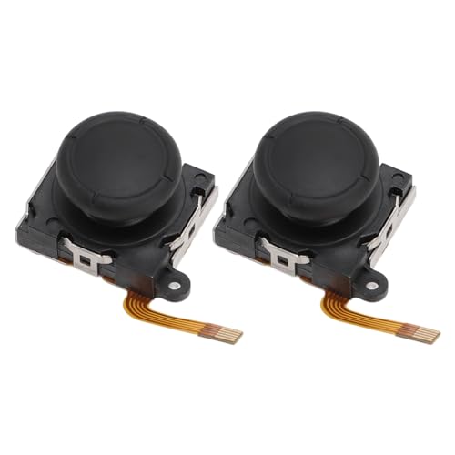 Hall Sensor Joystick Replacements,2PCS Joystick Module Replacement Hall Effect for Switch 3D Analog Sensor Joystick Module Replacement,High Sensitivity,Hall Effect Sensor,Low