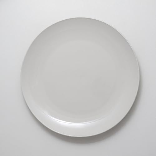 Listado de Platos blancos Top 5. 43 Glazé 12 Platos De Cerámica Trinche Blanco De 27 Centímetros