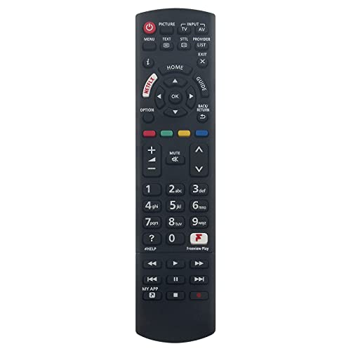 AULCMEET N2QAYB001246 Replaced Remote Control Fit for Panasonic TV TX-40HX800B TX-40HX820B TX-50HX820B TX-40HX800BZ TX-65HX800BZ TX-65HX800B TX-58HX820B TX-65HX820B TX-50HX800B TX-58HX800B - Image 2