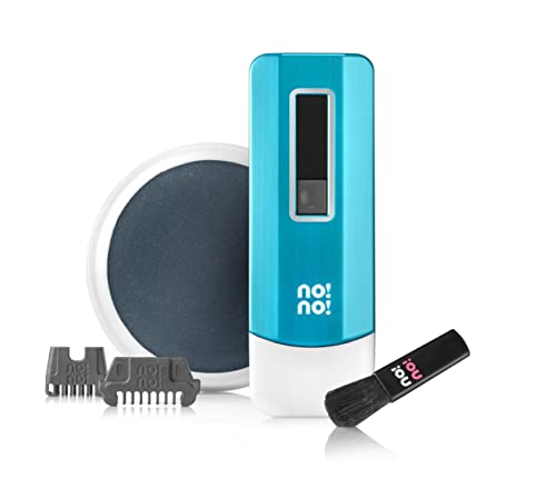 no!no! Pro Hair Removal Device - Treats All Skin Colors and Hair Types - Hair Removal for Women and Men - Flawless Hair Remover for Face & Body Hair (Blue)