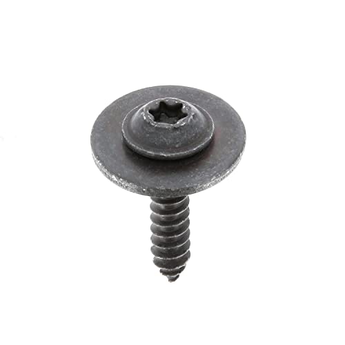 Śruba z blachą z szerokim łbem okrągłym z podkładką, 4,2mm x 19mm, czarny cynk, zestaw 15 szt
